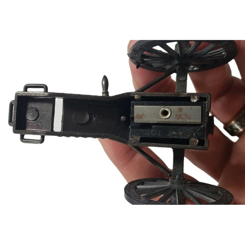 Cannon Pencil Sharpener vtg Canon Civil War Die-cast Figurine‎